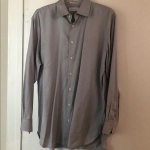 John W. Nordstrom Grey Dress Shirt